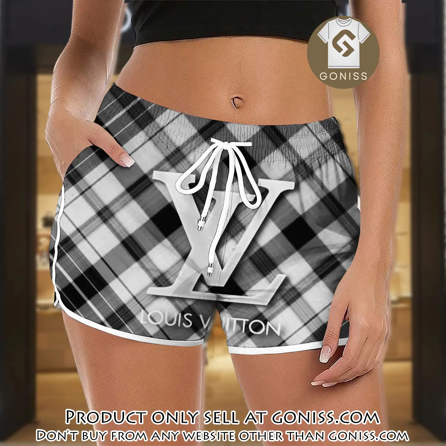 Limited edition lv women shorts lady beach shorts wms1031 gn1226987